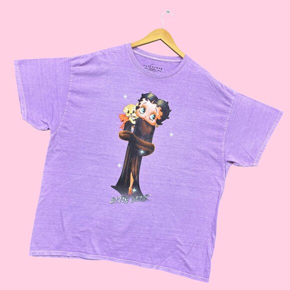 Glamours Betty Boop by Fleischer Studios Oversized Tee XL - Picture 3 of 4